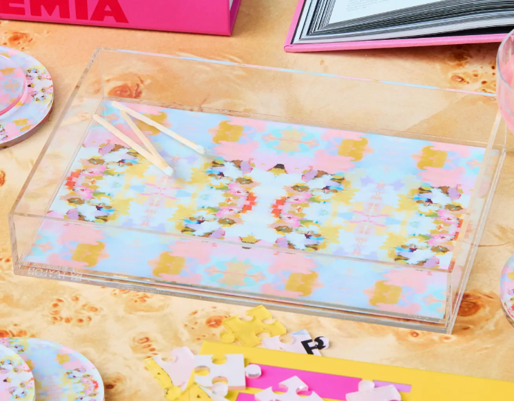 BROOKS AVENUE PINK TRAY