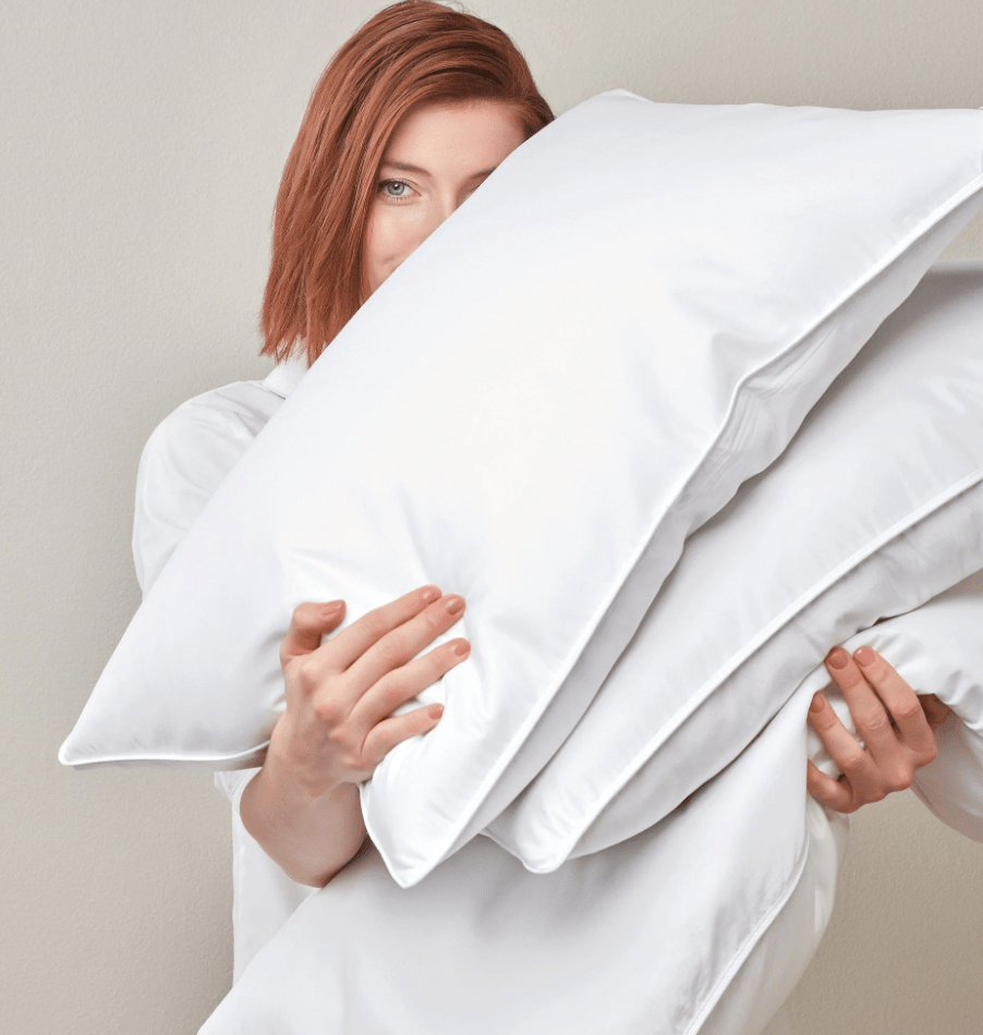 WHITE GOOSE DOWN PILLOW - Shannan Bower Home