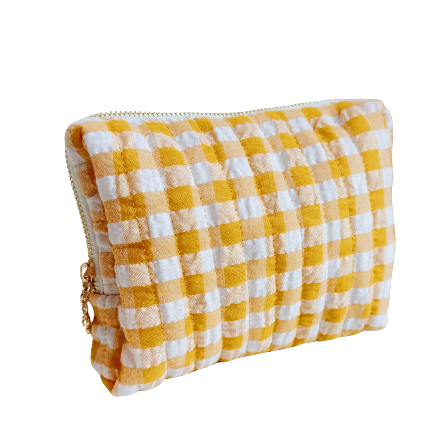 Gold Gingham