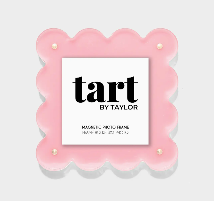 LIGHT PINK MINI ACRYLIC PICTURE FRAME