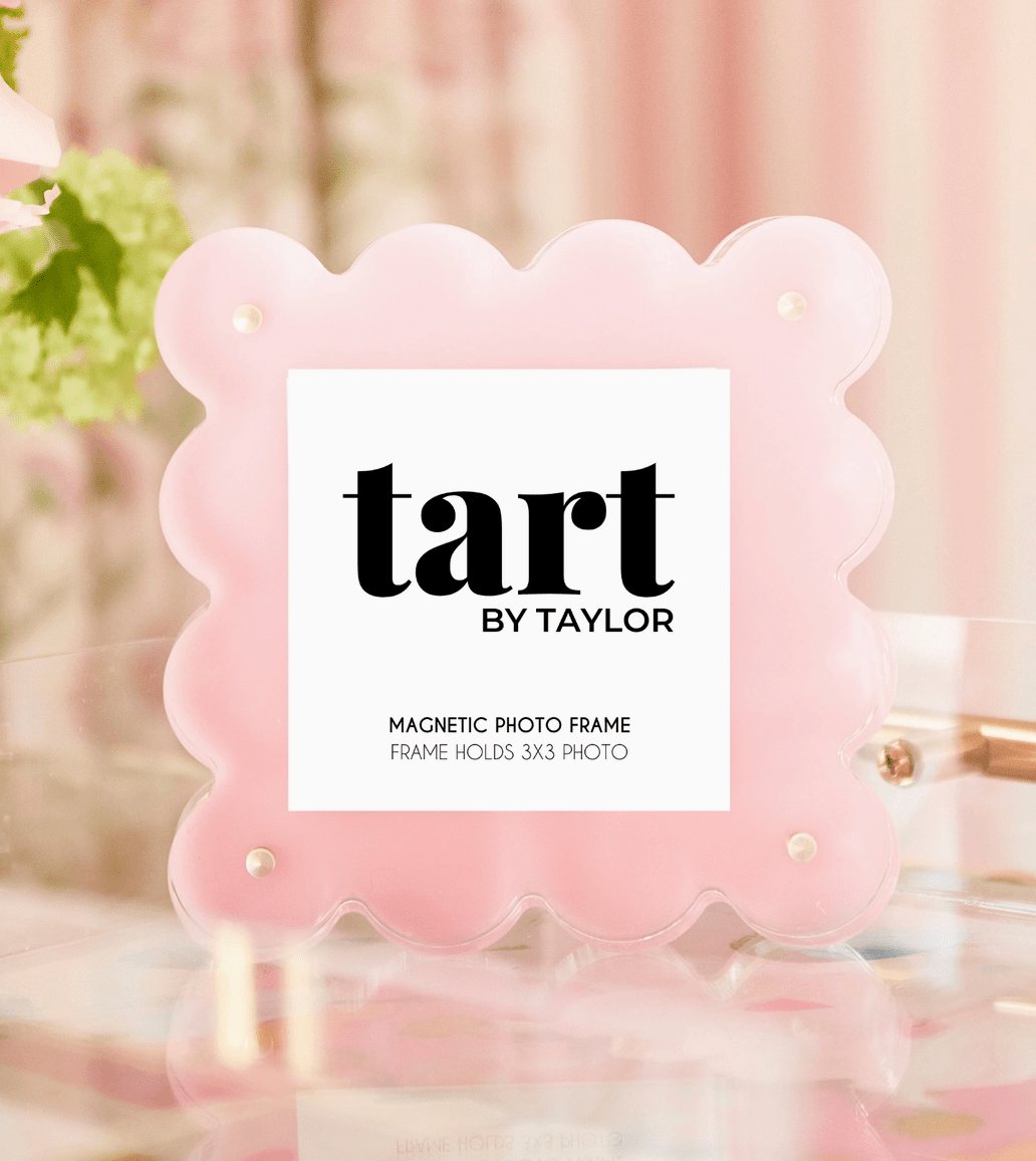 LIGHT PINK MINI ACRYLIC PICTURE FRAME - Shannan Bower Home