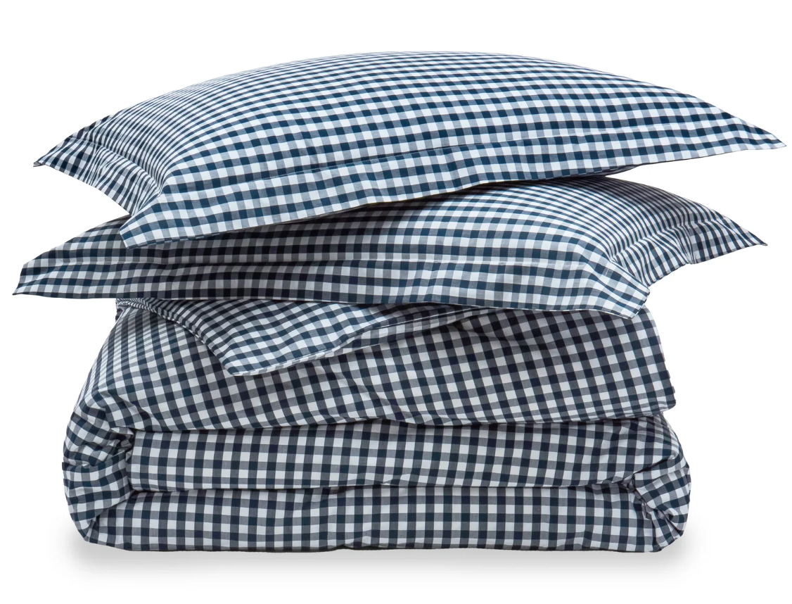 Navy Gingham