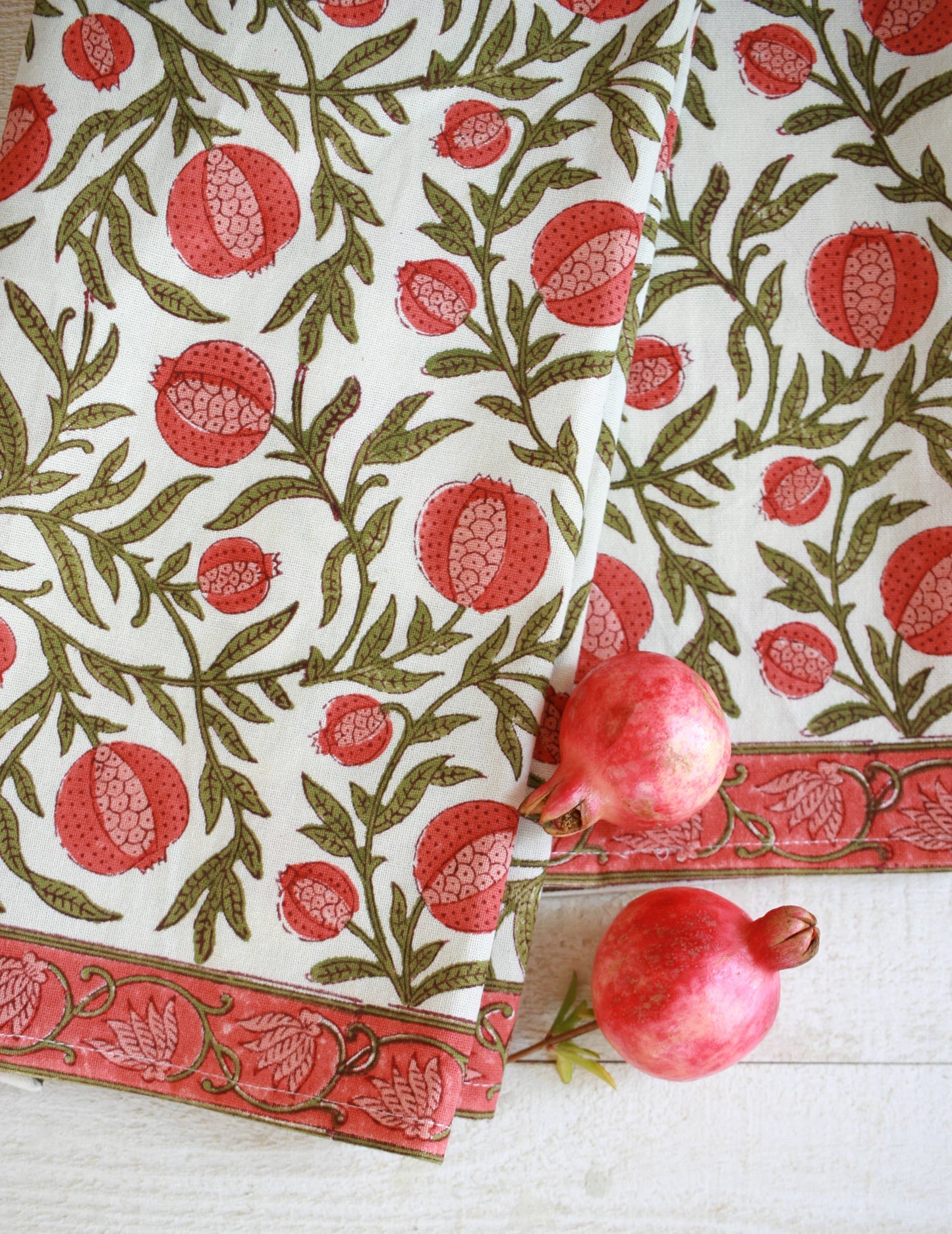 POMEGRANATE KITCHEN TOWEL - Set of 2