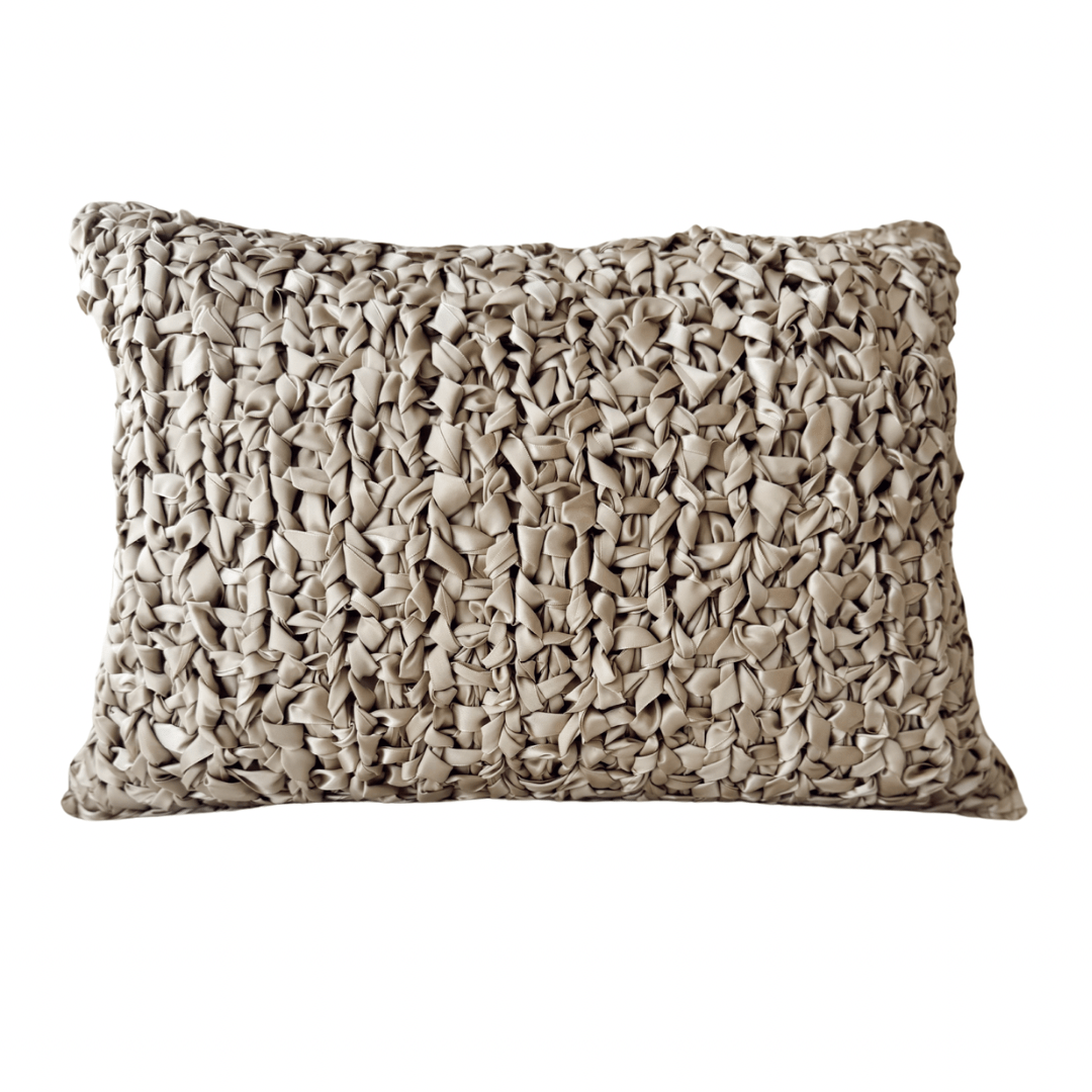 RIBBON KNIT PILLOW - Shannan Bower Home
