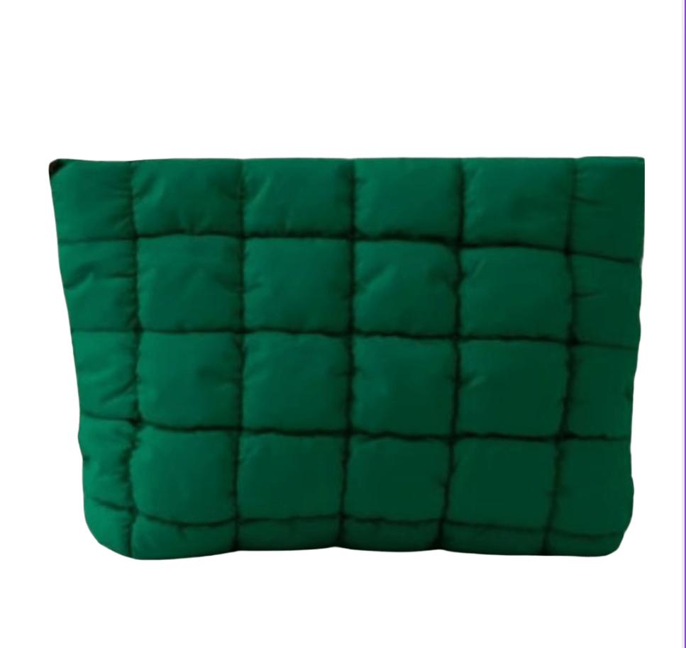QUILTED PUFF TOILETRY BAG - Shannan Bower Home