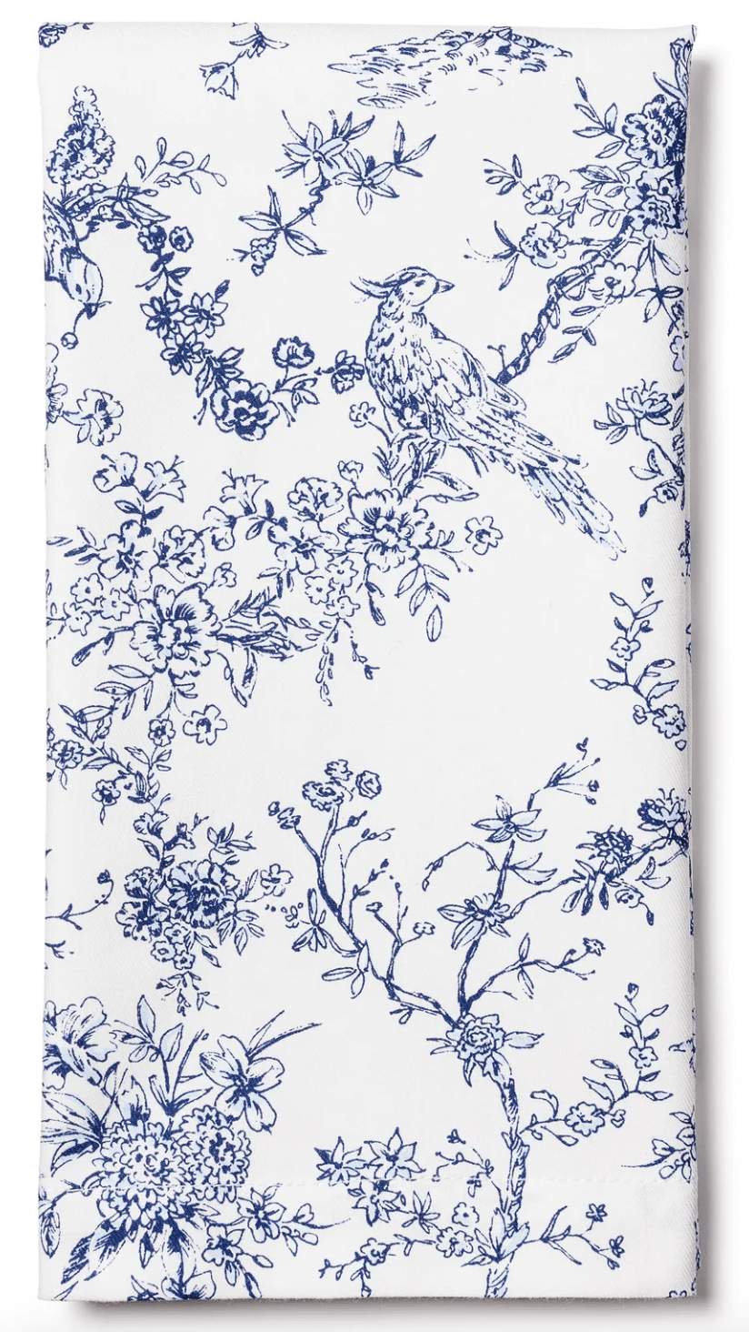 TOILE NAPKINS ( Set of 4 ) - Shannan Bower Home