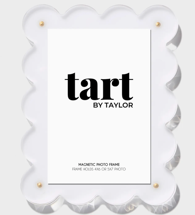 WHITE ACRYLIC PICTURE FRAME