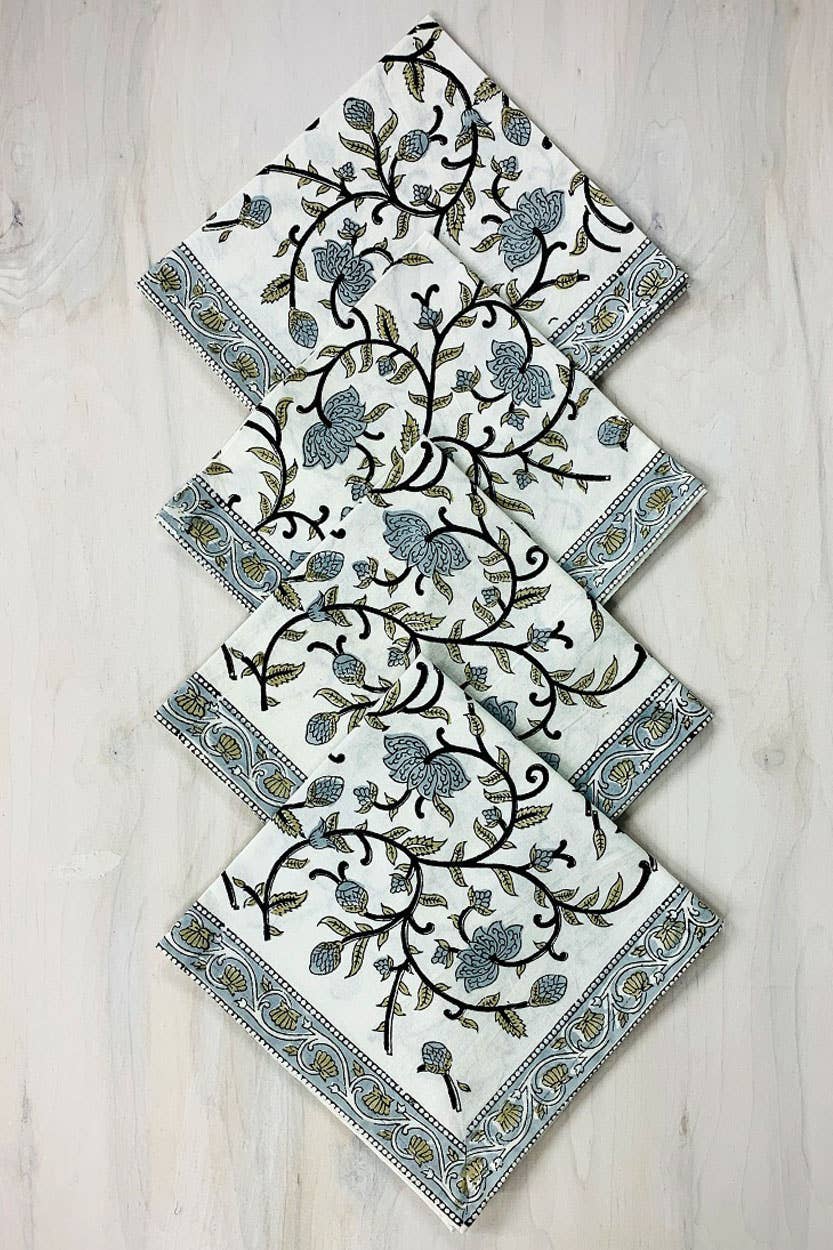 FLORAL DINNER NAPKIN - Shannan Bower Home