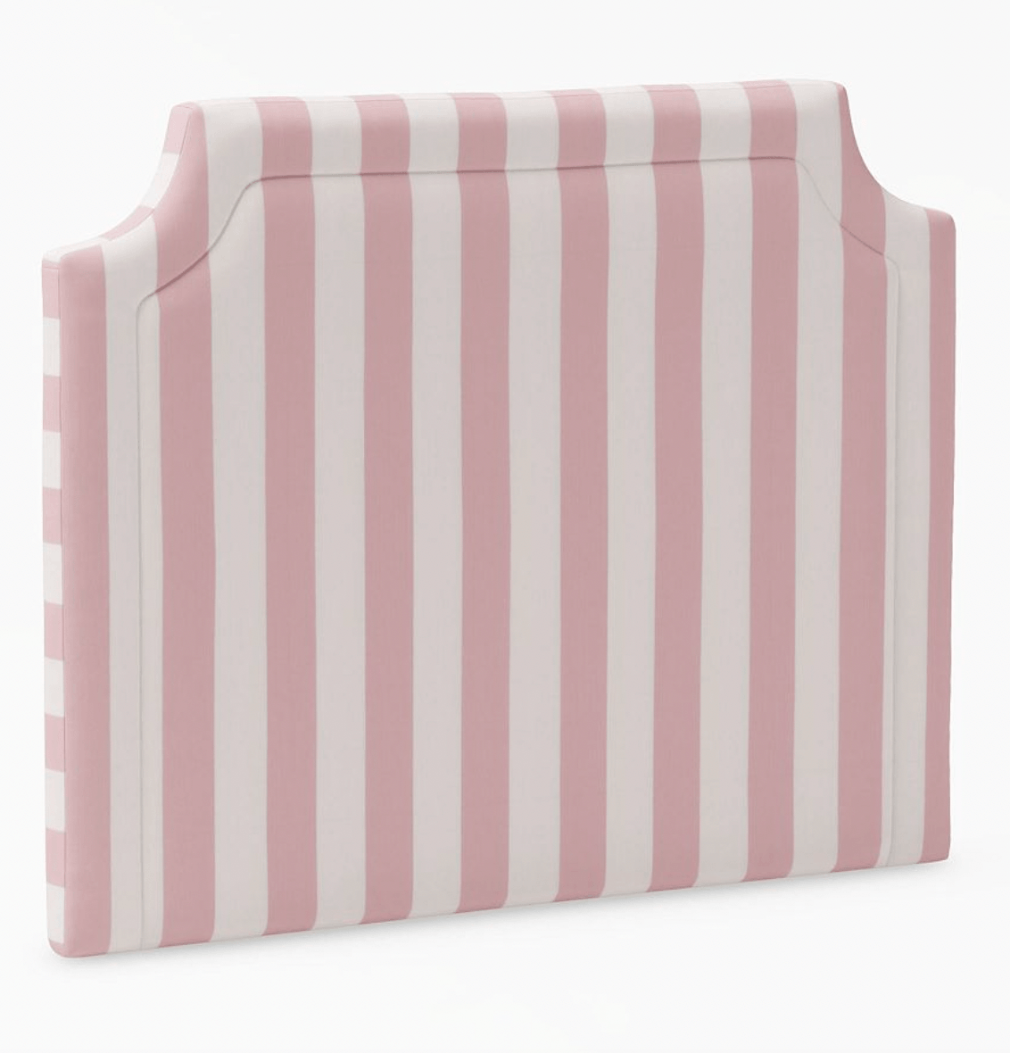 Pink Stripe Wall Mount Headboard