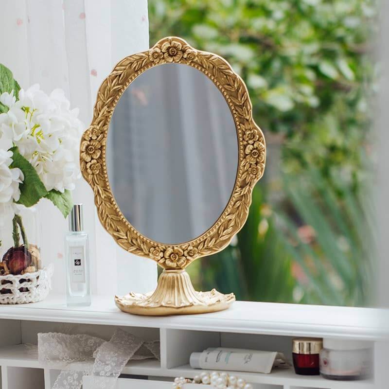 Beautiful vanity mirror – elegant bath accessories for home