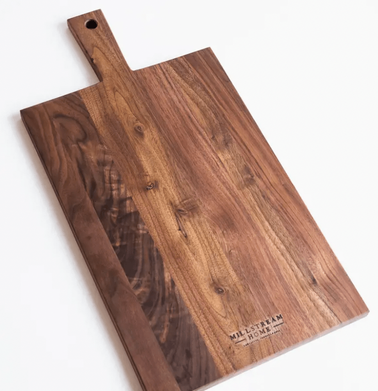 Handcrafted walnut rectangle cutting board – elevated serveware for entertaining