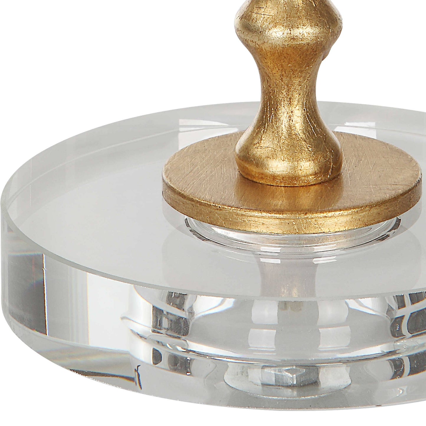 Gold Leaf Table Lamp