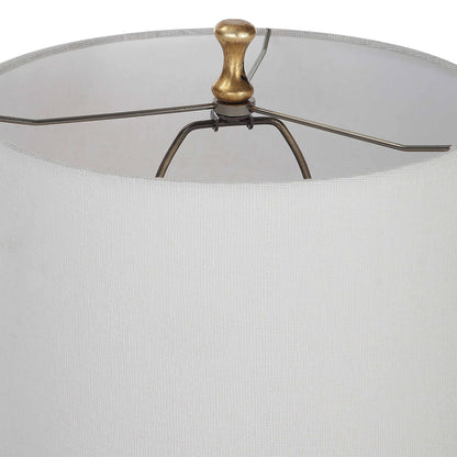 Gold Leaf Table Lamp