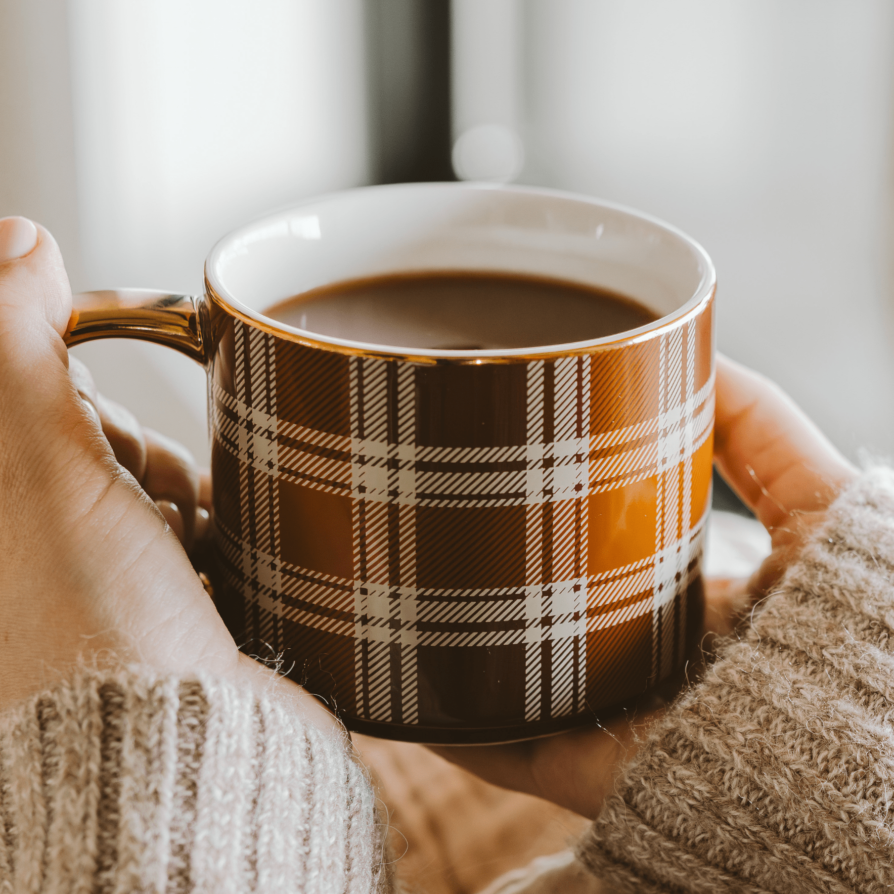 FALL PLAID COFFEE MUG - Shannan Bower Home
