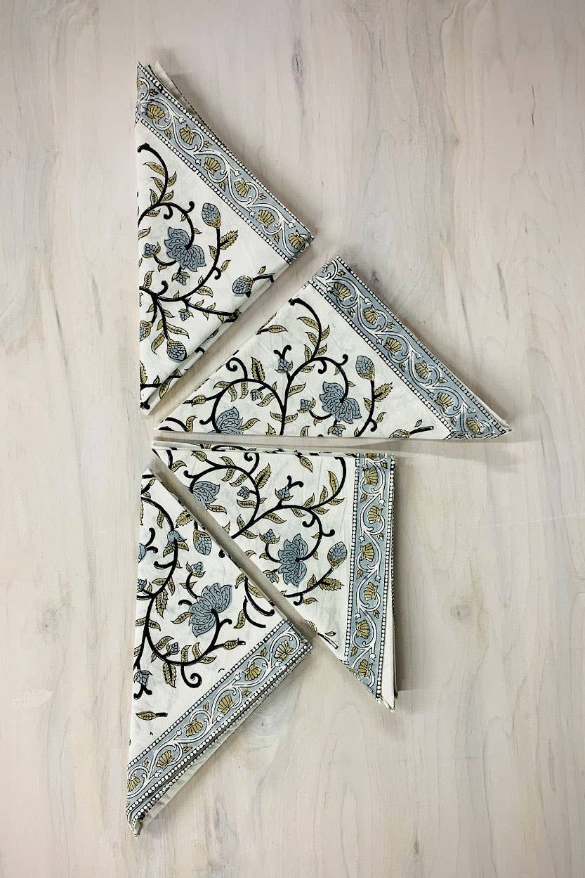 FLORAL DINNER NAPKIN - Shannan Bower Home