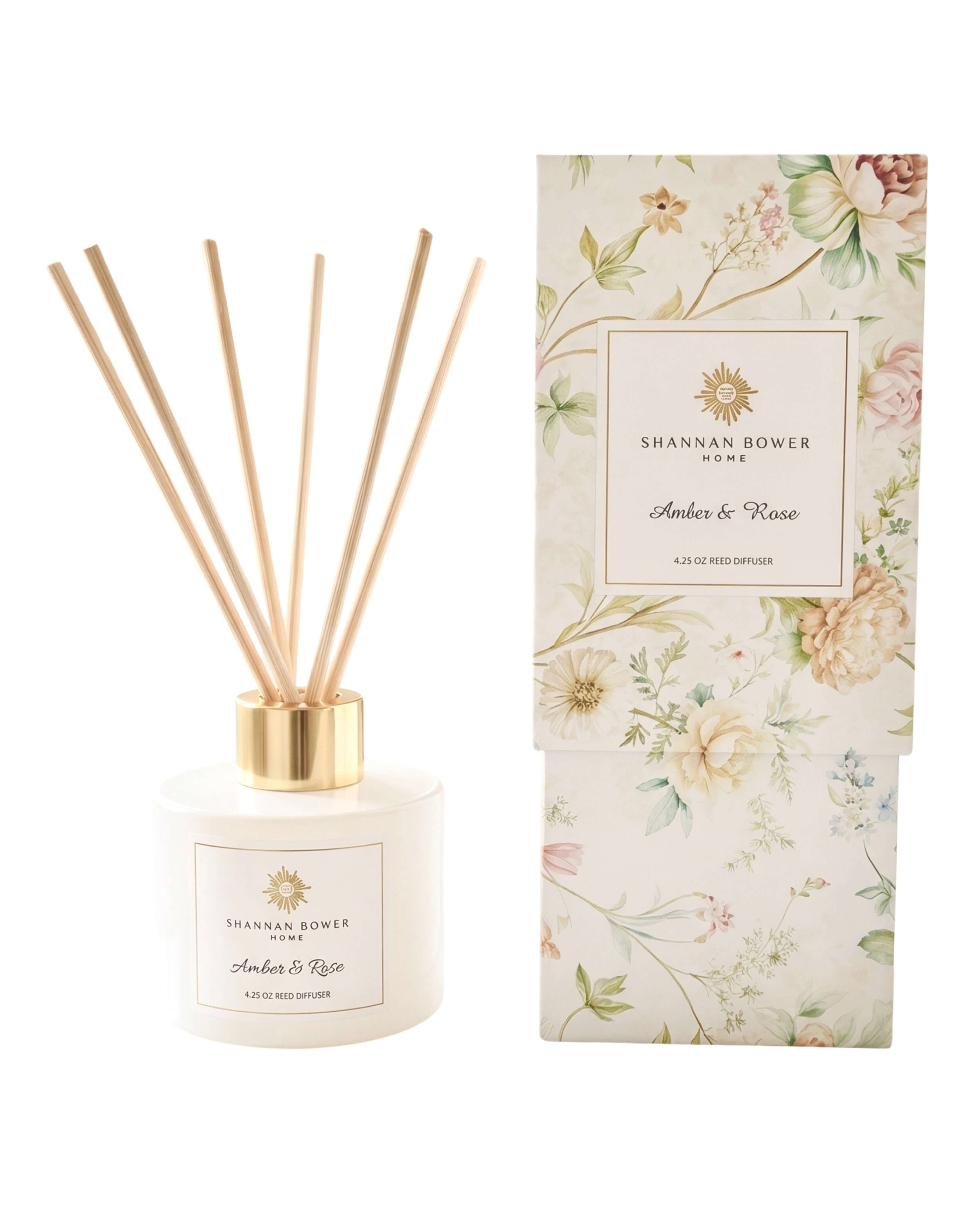 Amber & Rose Reed Diffuser | Shannan Bower Home