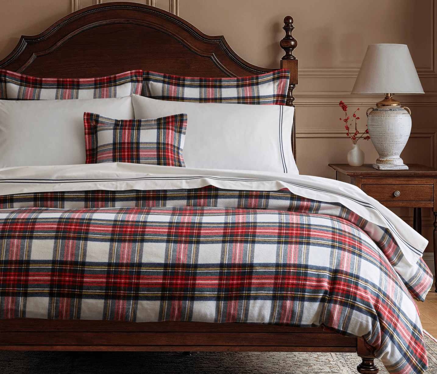 FLANNEL DUVET SETS - TARTAN - Shannan Bower Home