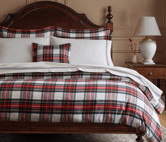 FLANNEL DUVET SETS - TARTAN - Shannan Bower Home