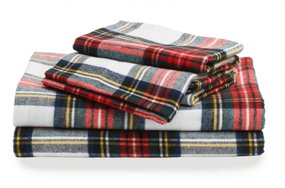 FLANNEL SHEET SETS - TARTAN - Shannan Bower Home
