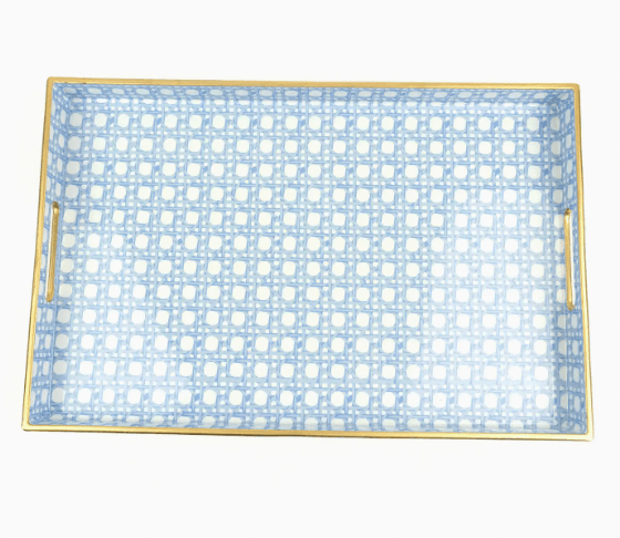 Blue Cane Tray