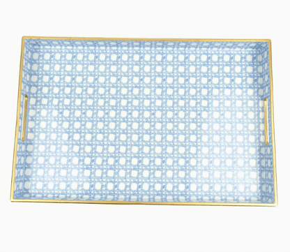 Blue Cane Tray