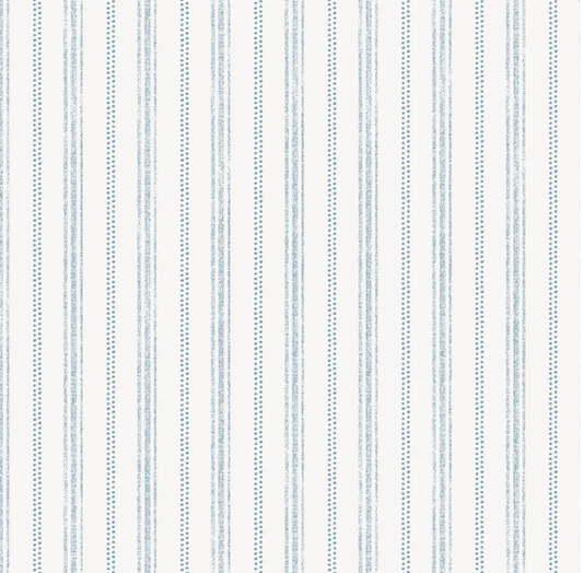Blue Stripe Peel + Stick Wallpaper