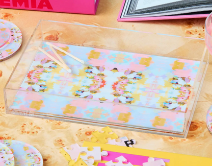 BROOKS AVENUE PINK TRAY