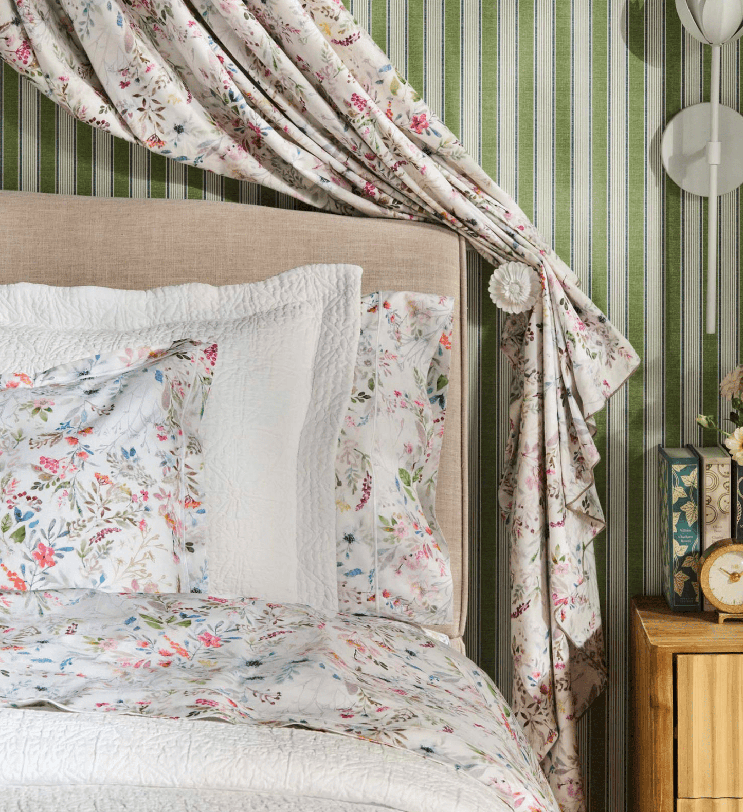 CHLOE FLORAL PERCALE SHEET SET - product image Shannan Bower Home