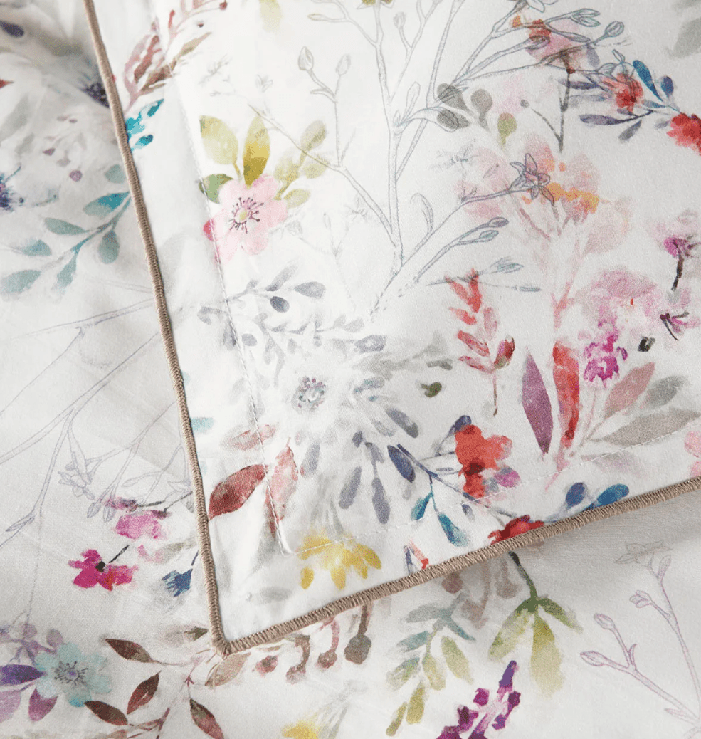 CHLOE FLORAL PERCALE SHEET SET - Product Image, floral duvet Shannan Bower Home