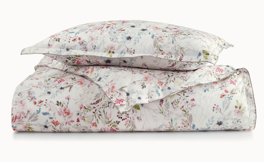 CHLOE FLORAL PERCALE DUVET COVER - Shannan Bower Home