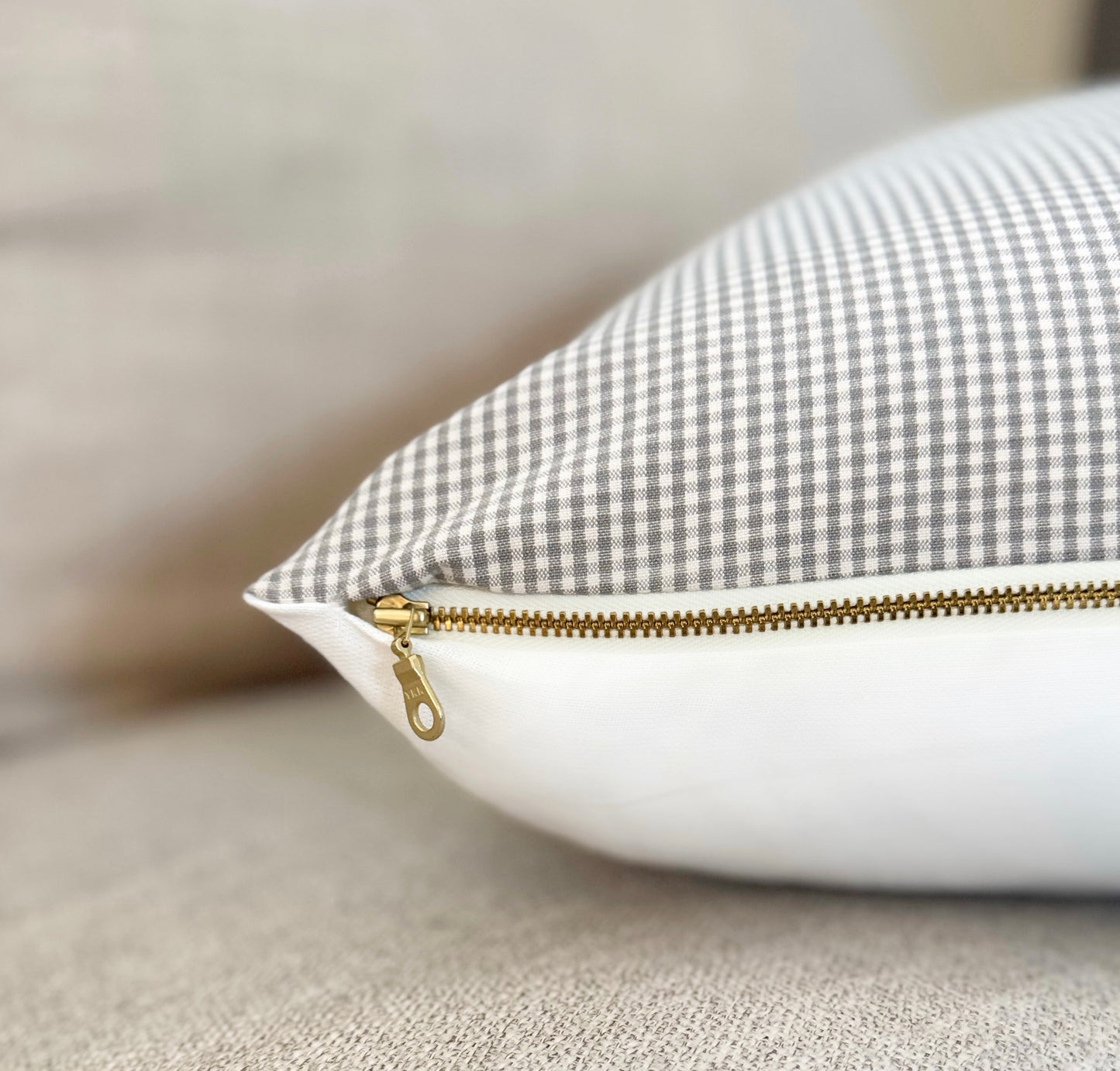 Gingham Pillow