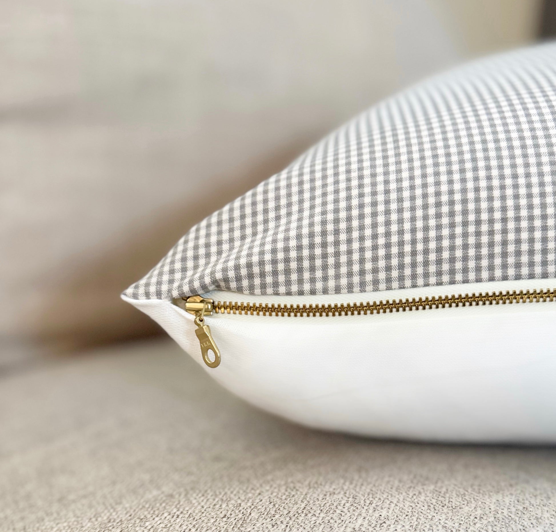 Gingham Pillow