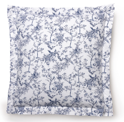 Navy Toile