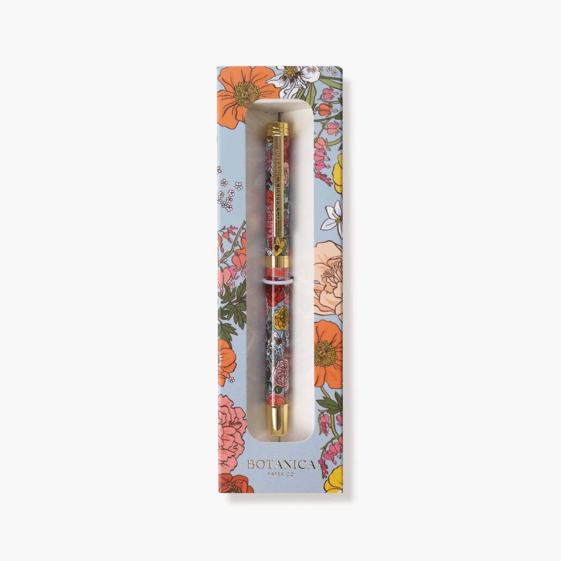 GARDEN FLORA | ROLLERBALL PEN -    Product image highlighting color, material, and overall design