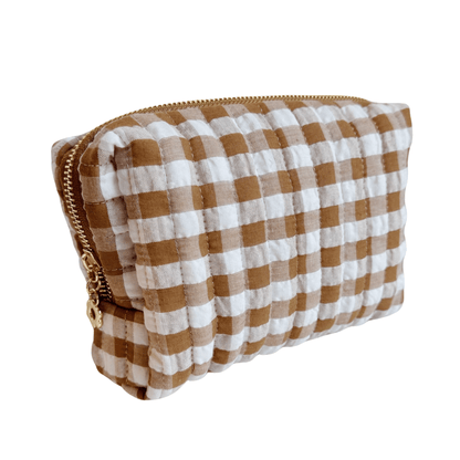 GINGHAM TOILETRY BAG - Shannan Bower Home