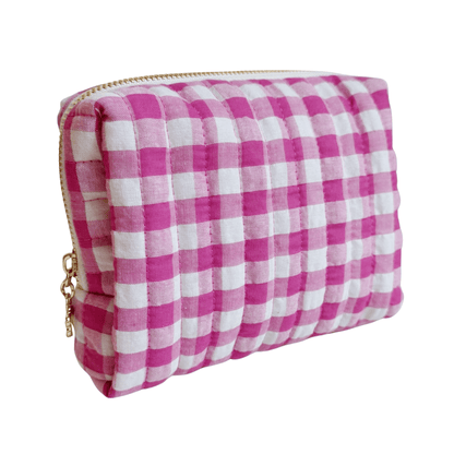 GINGHAM TOILETRY BAG - Shannan Bower Home