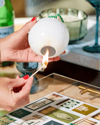 GOLF MATCH STRIKER | Green - Product image highlighting color, material, and overall design. Bower Home