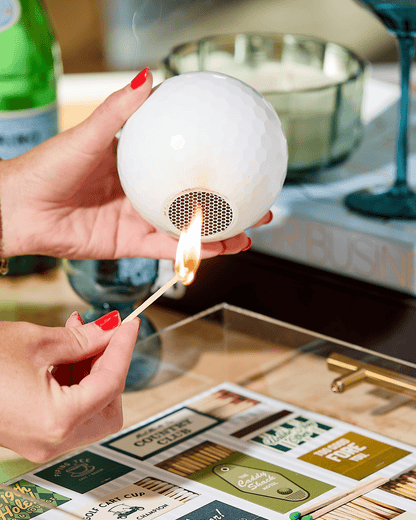 GOLF MATCH STRIKER | White - Shannan Bower Home