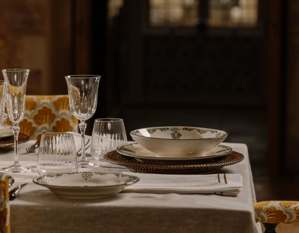 HANDWOVEN RATTAN PLACEMAT product image highlighting color, material, and overall design