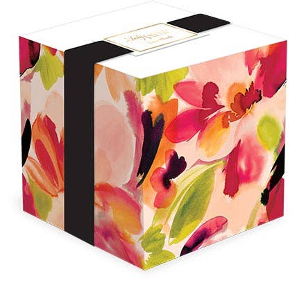 HAZY FLORALS NOTEPAD  Product image highlighting color, material, and overall design
