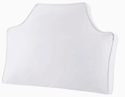 Dorm headboard pillow on a white background for dorm rooms