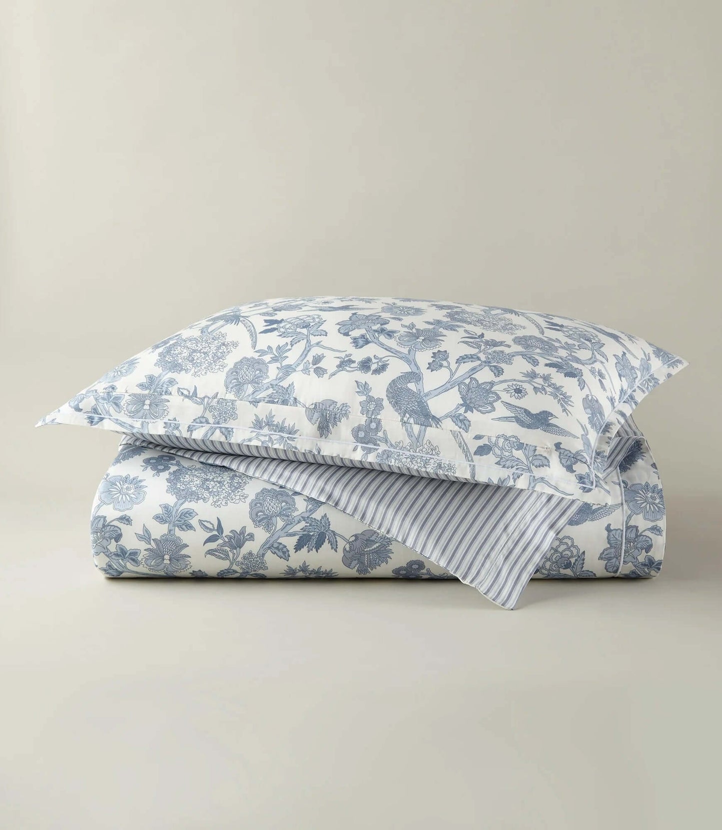 Reversible Duvet Set The Highgrove – Windsor stripe side