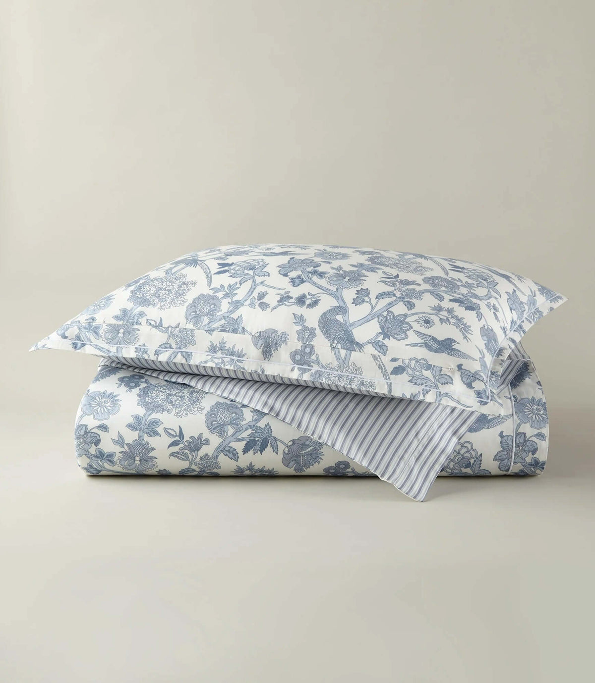 Reversible Duvet Set The Highgrove – Windsor stripe side