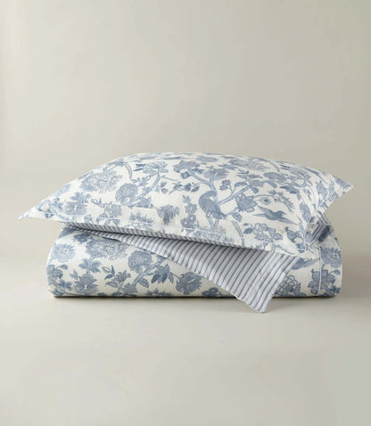 Reversible Duvet Set The Highgrove – Windsor stripe side