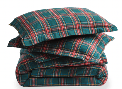 FLANNEL DUVET SETS - TARTAN - Shannan Bower Home