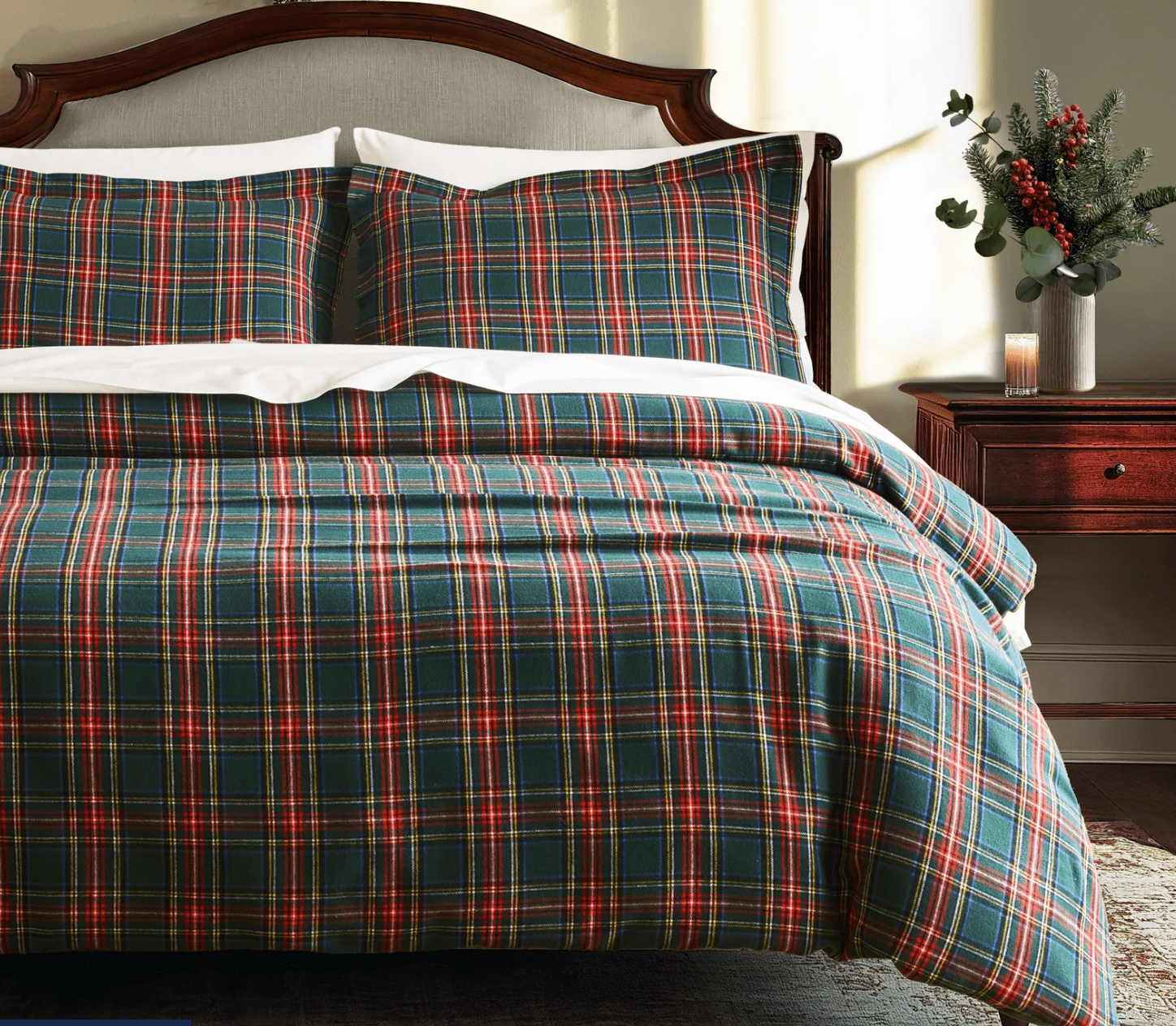 FLANNEL DUVET SETS - TARTAN - Shannan Bower Home