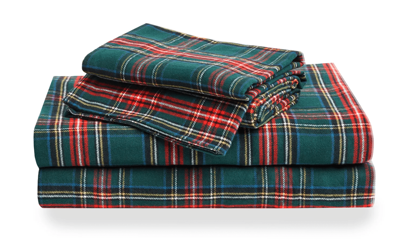 FLANNEL SHEET SETS - TARTAN - Shannan Bower Home