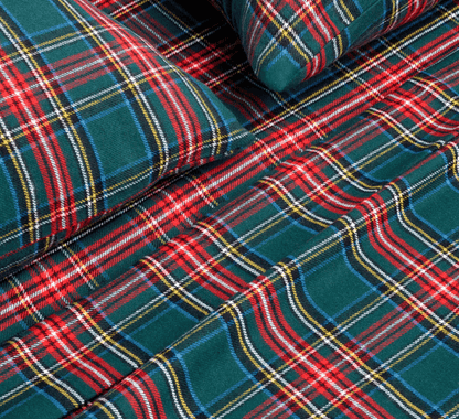 FLANNEL SHEET SETS - TARTAN - Shannan Bower Home