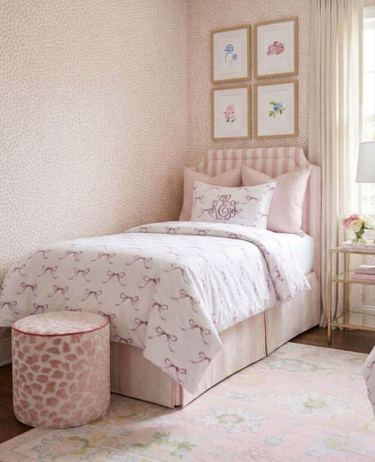 Kinsley Pink Bows Bedding Bundle