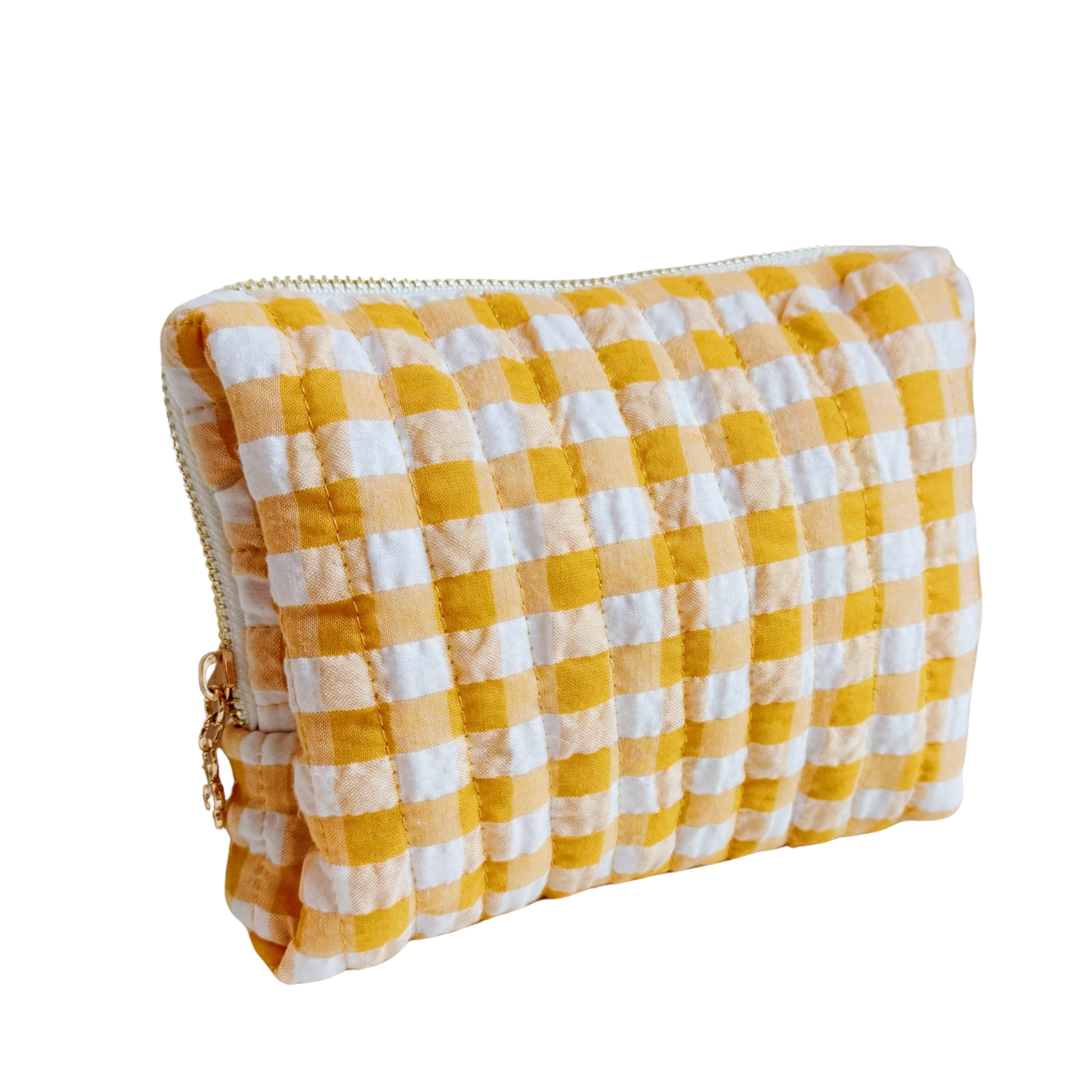 Gold Gingham